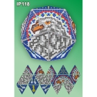 IP118 3d Новогодний шар "Орел. Ловец снов" (алмазная мозаика)