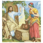 ЧВ-8015 (10) Иисус и самаритянка (схема)