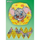 IP101 3d Новогодний шар "Мышонок" (алмазная мозаика)