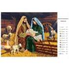 DANA-22 Рождение Христа (схема)