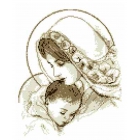 ТО-005 Мария с младенцем (бежевая) (схема)