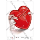 DANA-2565 Зайчик с сердцем (схема)