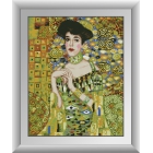 30519 Портрет Адели Блох-Бауэр. Густав Климт. Dream Art. Набор алмазной живописи (квадратные, полная)