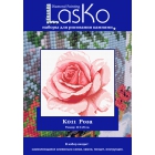 SK011 Роза Lasko (рисование камнями на бумаге)