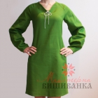 СК-02 Платье под вышивку "Колорит" зеленое