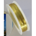 100-13 Золото дымчатое металлизированная нить для вышивки Аллюр люрекс