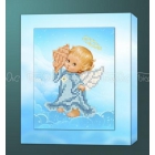 КП-1406 Картина на подрамнике "Ангел с ракушкой"