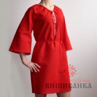 СК-01 Платье под вышивку "Україночка" красная