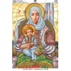 А2Р-006 За мотивами ікони О.Охапкіна «Закарпатська Божа Мати» (схема)
