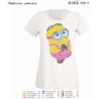 ФДД-014 Детская футболка для вышивки "Миньон"