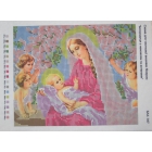 БА4-047 Богородица с младенцем и ангелами
