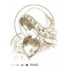 ТО-012 Мария с младенцем (бежевая) (схема)