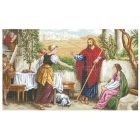 ЧВ-9011 (10) Иисус, Марта и Мария (схема)