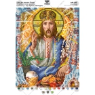 А4Р-013 По мотивам иконы О.Охапкина "Иисус Христос. Пасха" (схема)