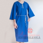 СК-01 Платье под вышивку "Україночка" синяя